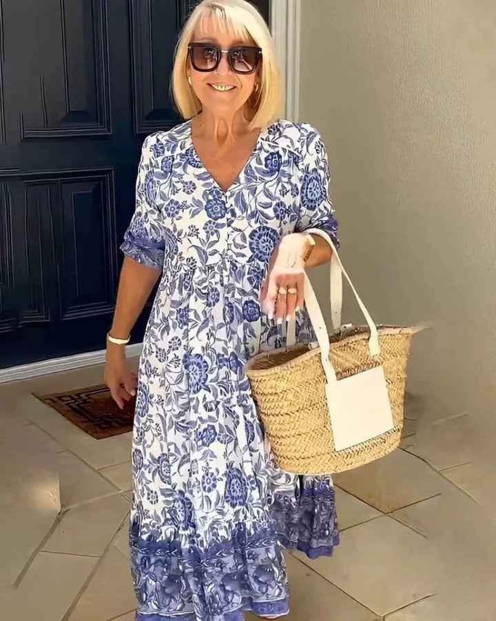 Olivia | Lightweight Floral Elegance Dress