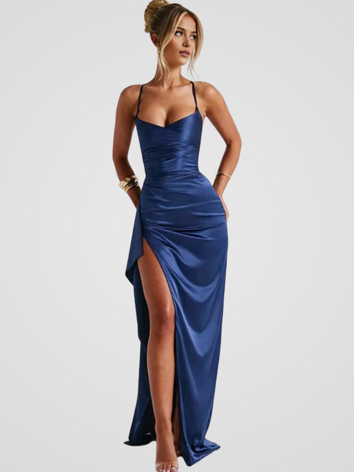 NOELIA SATIN DRESS