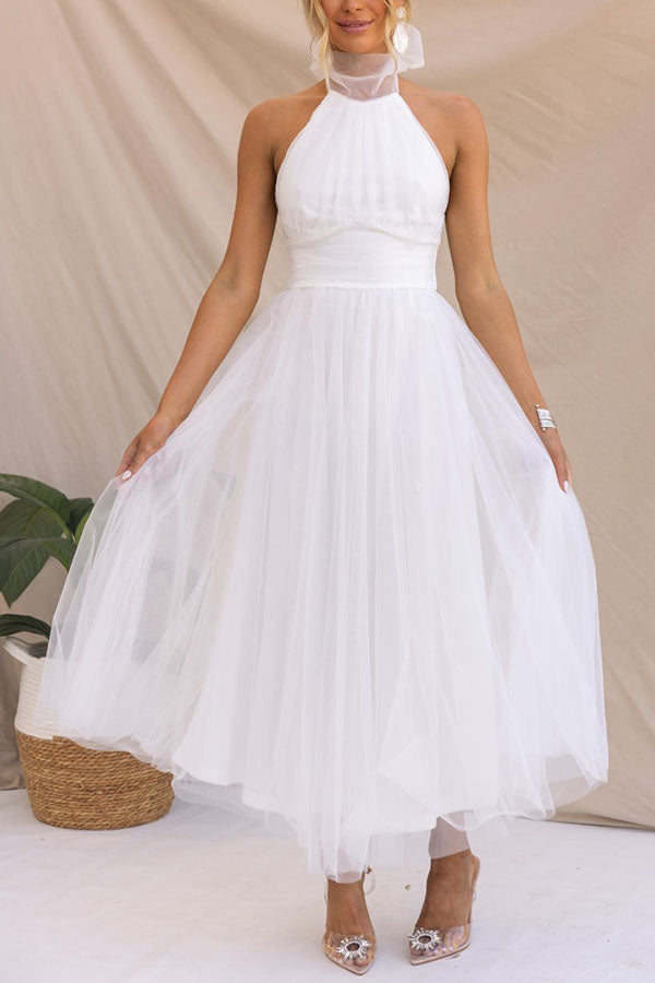 Phoebe - Dress with a Long Skirt