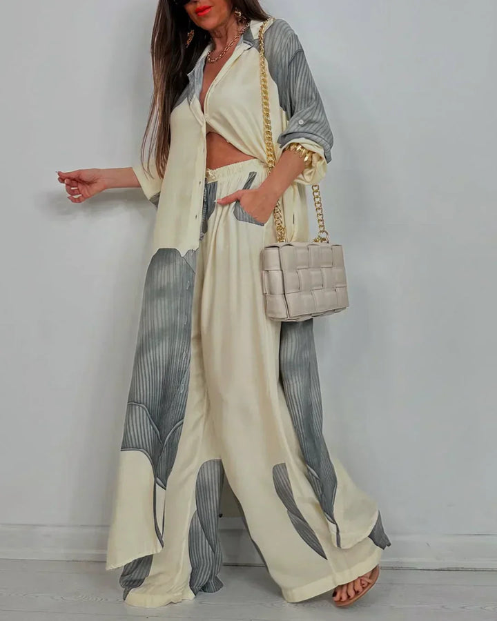Lena | Relaxed Wide-Leg Set