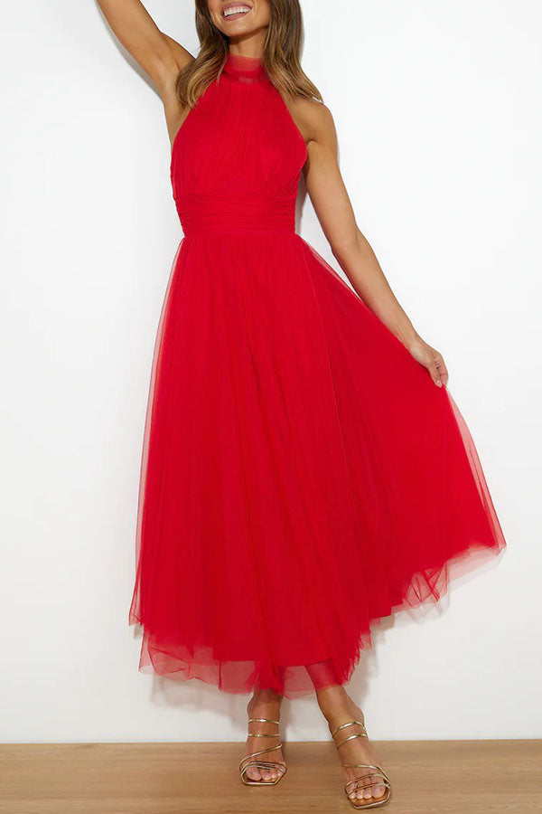 Phoebe - Dress with a Long Skirt