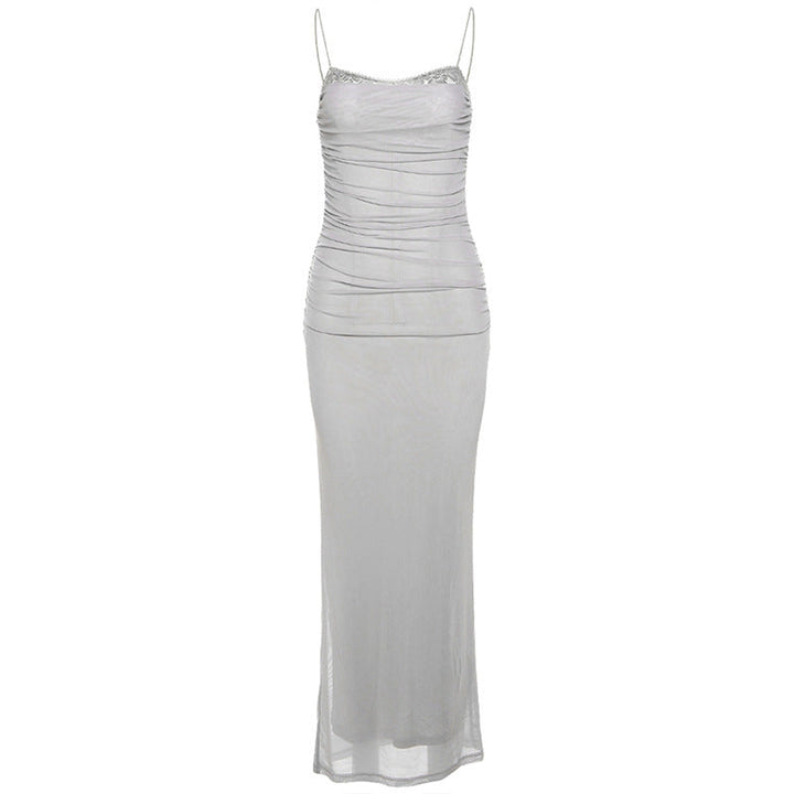Auri | Draped Tulle Dress