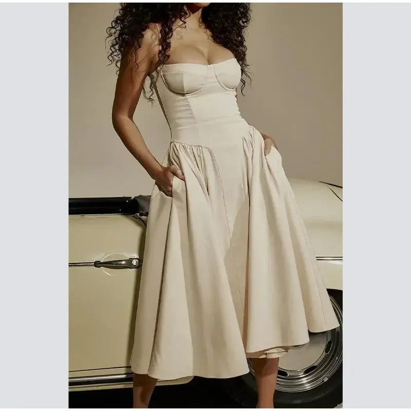 Giuseppa | Elegant Midi Dress