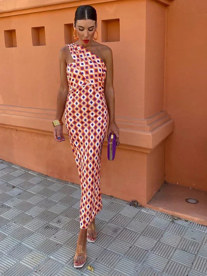 Irmgardi - Elegant Midi Dress
