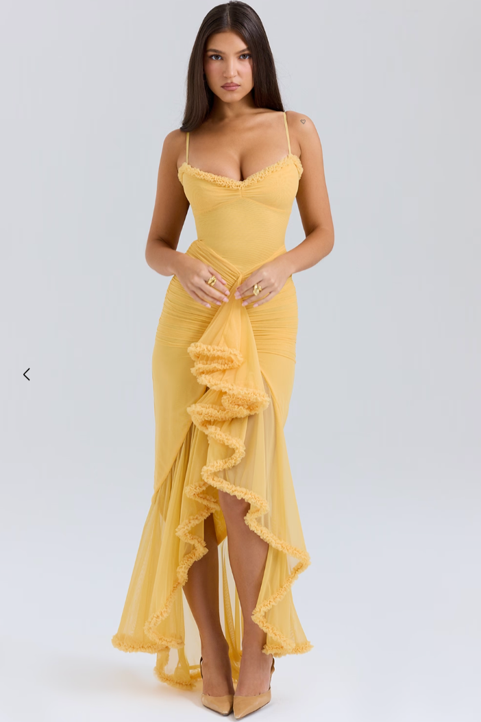 Elma | Ruffled Dress
