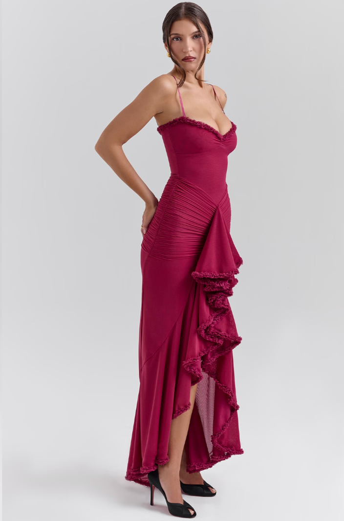 Elma | Ruffled Dress