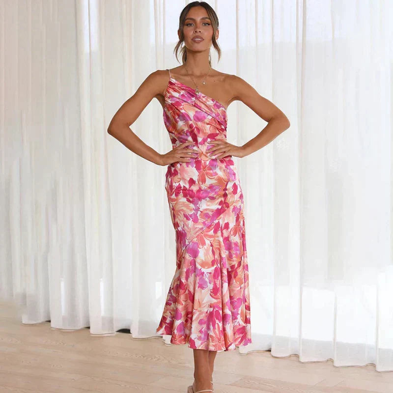 Eliza - One-Shoulder Dress