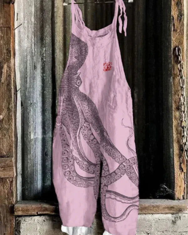 Marini™ | Wide Octopus Print Jumpsuit
