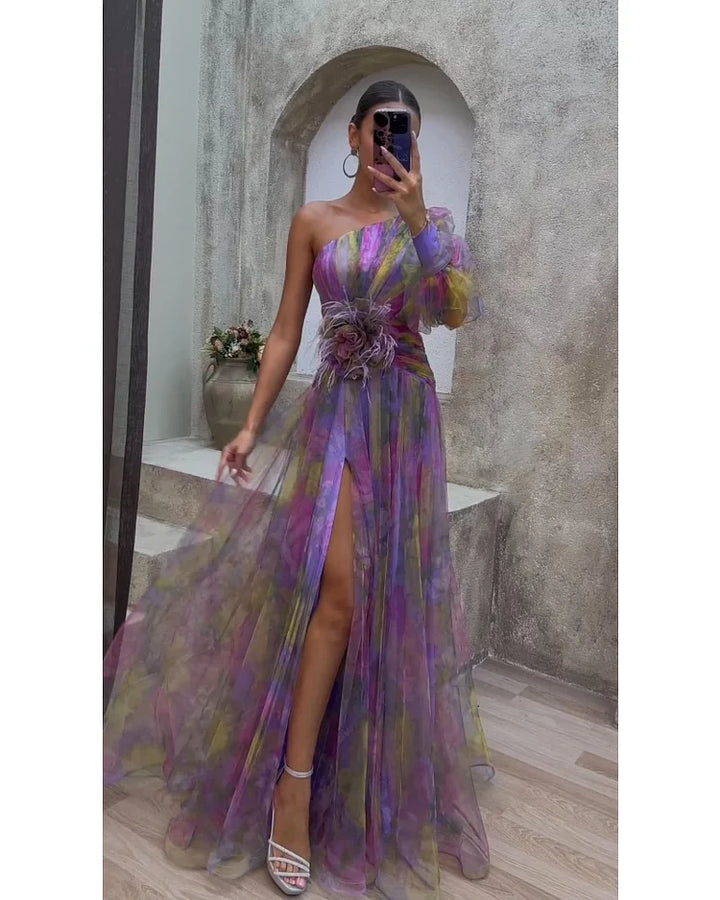Cecelia - One Sleeve Dress