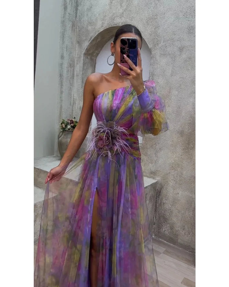 Cecelia - One Sleeve Dress