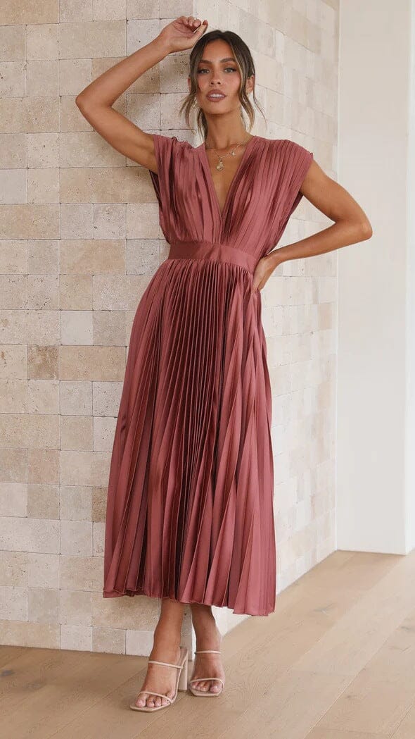 Chloe™ | Elegant Midi Dress