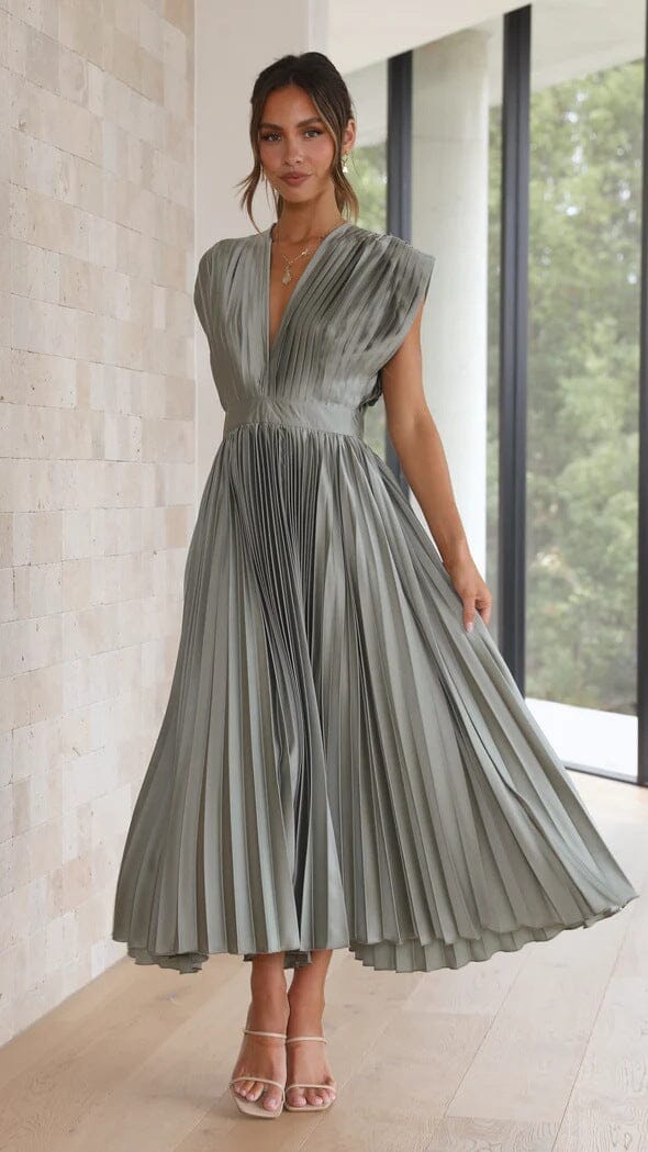 Chloe™ | Elegant Midi Dress