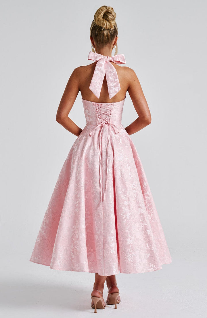 Adoria | Elegant Dress with American Neckline