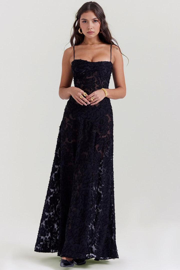 Maphie | Long Floral Dress