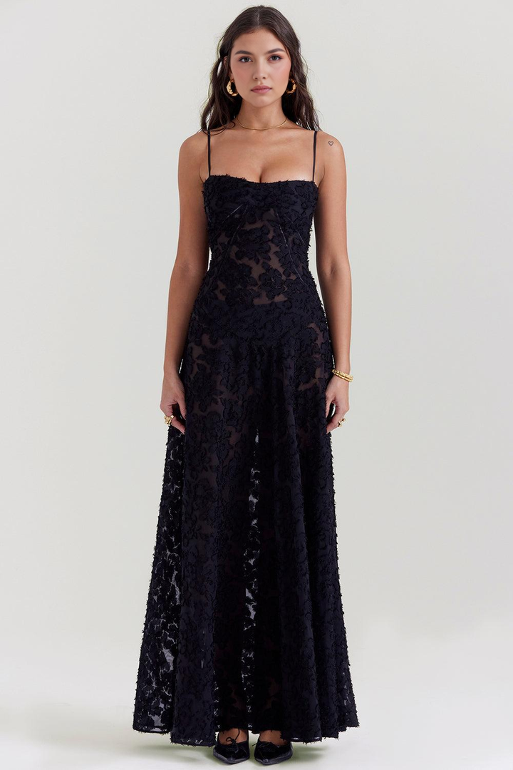 Maphie | Long Floral Dress