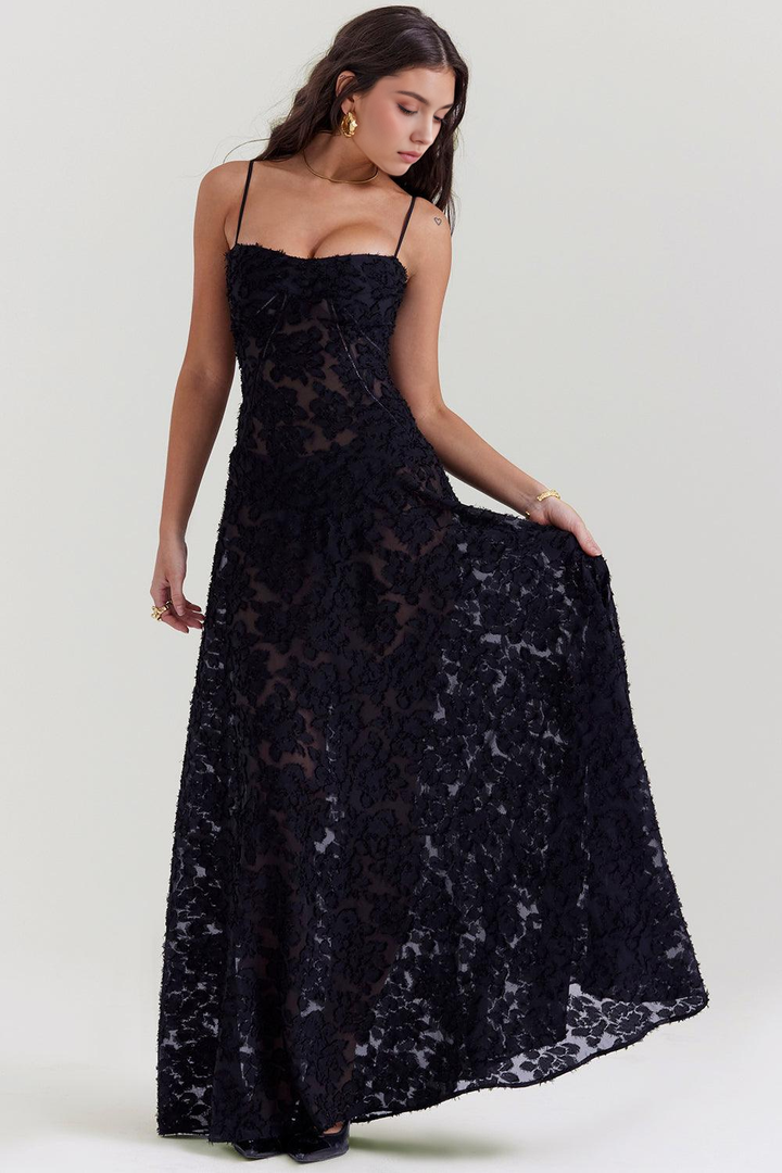 Maphie | Long Floral Dress