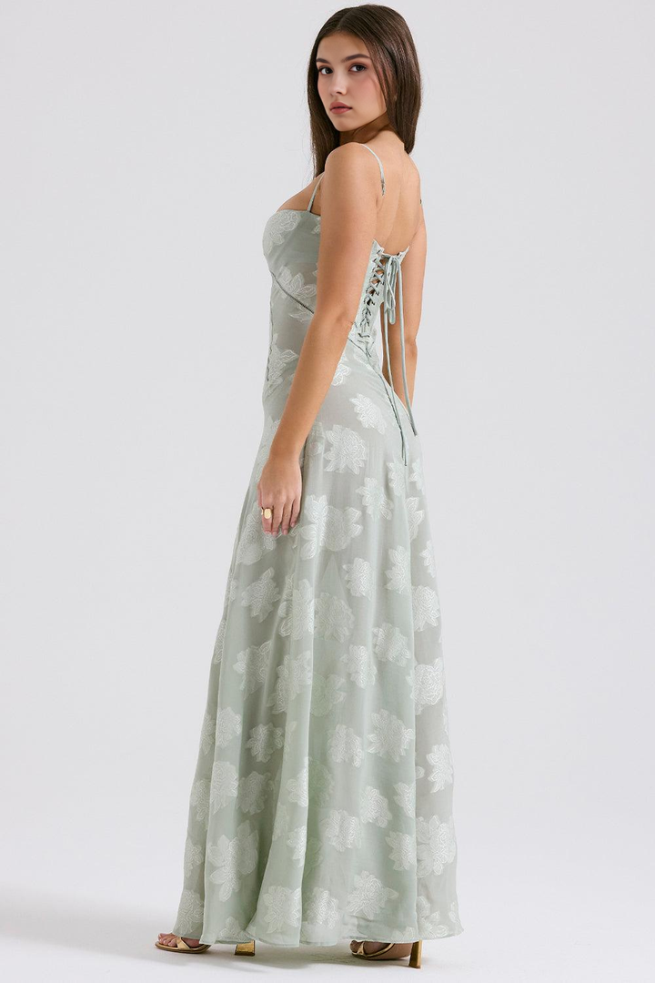 Maphie | Long Floral Dress
