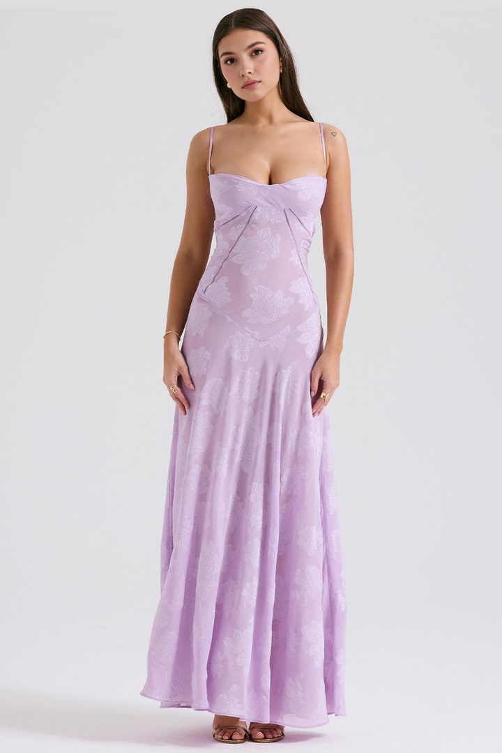 Maphie | Long Floral Dress