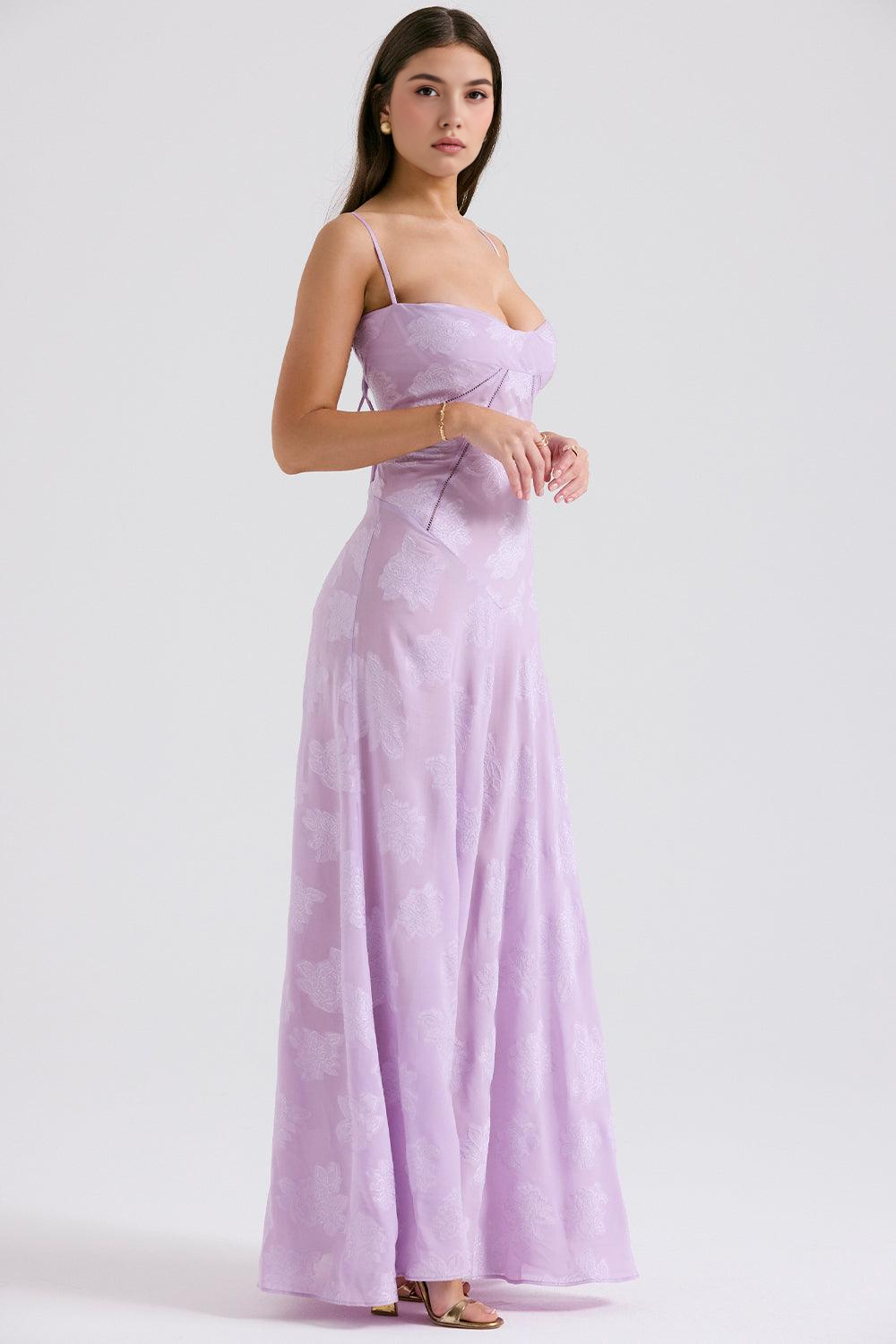 Maphie | Long Floral Dress